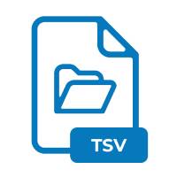 TSV file extension - What is a .TSV format, and how to open it?